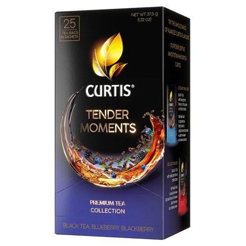 Curtis чай черный Tender Moments, 25 пакетиков